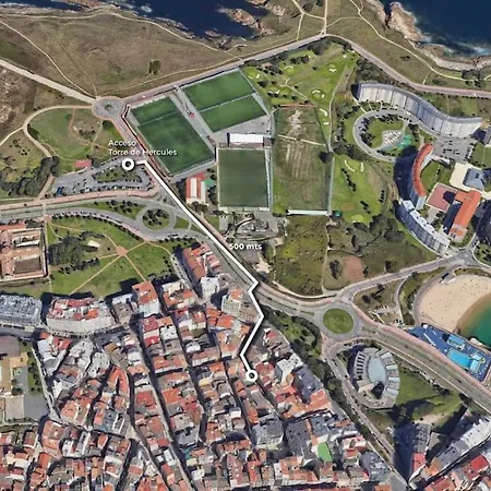 Апартаменты Torre De Hercules Ла-Корунья